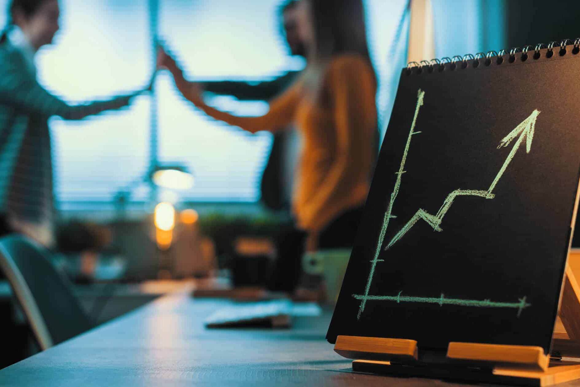 Planejamento financeiro empresarial para o crescimento sustentável.