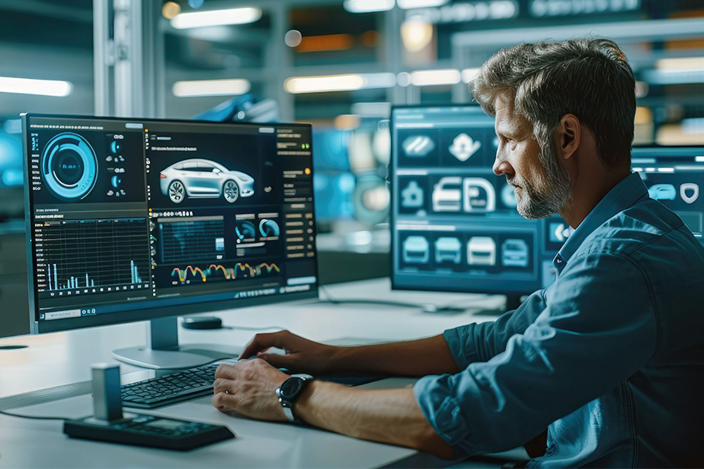 Consultoria financeira na indústria automotiva para otimização de processos e eficiência.